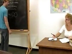 Teacher Denies Orgasm